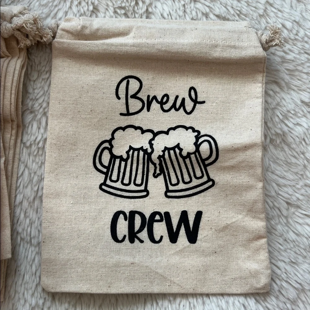 Set 10 new Party favor  Brew Beer Crew bachelorette hangover bags